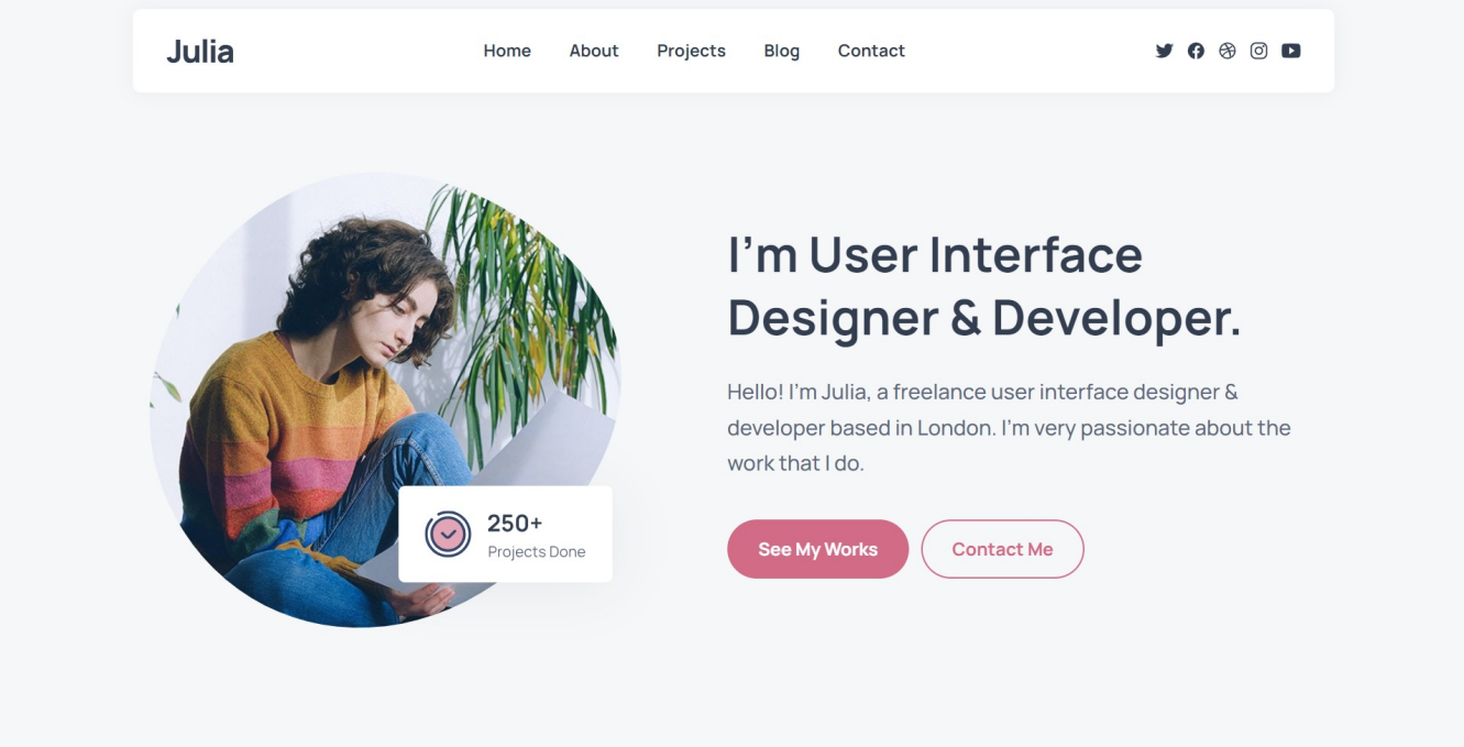 Jumael Kamga, HakimiCoder, Site vitrine pour entreneur - Design moderne et responsive