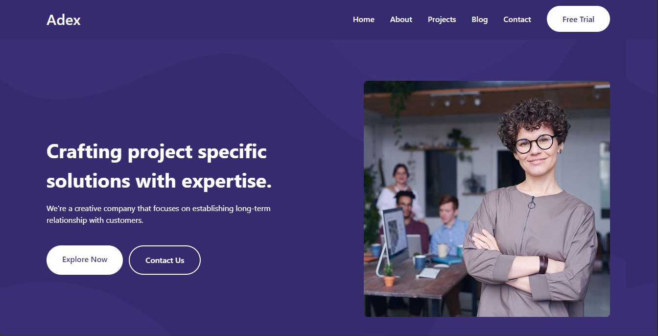Jumael Kamga, HakimiCoder, Site vitrine pour agence marketing - Design moderne et responsive
